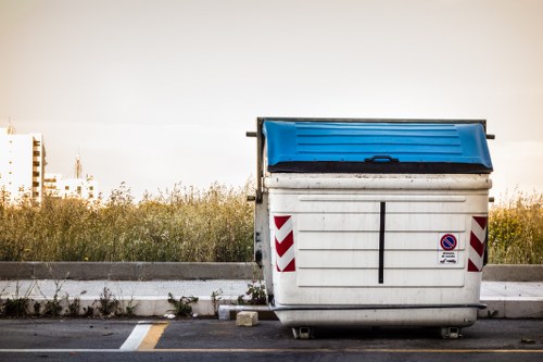 Garden waste being collected in Queens Park