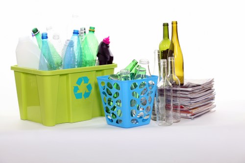 Various types of grab hire equipment