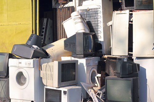 Electronic waste recycling process in Queens Park