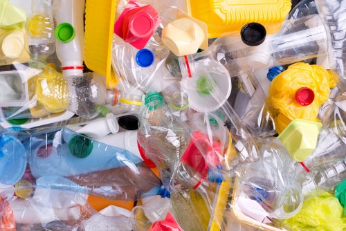 Sorting and separating demolition materials